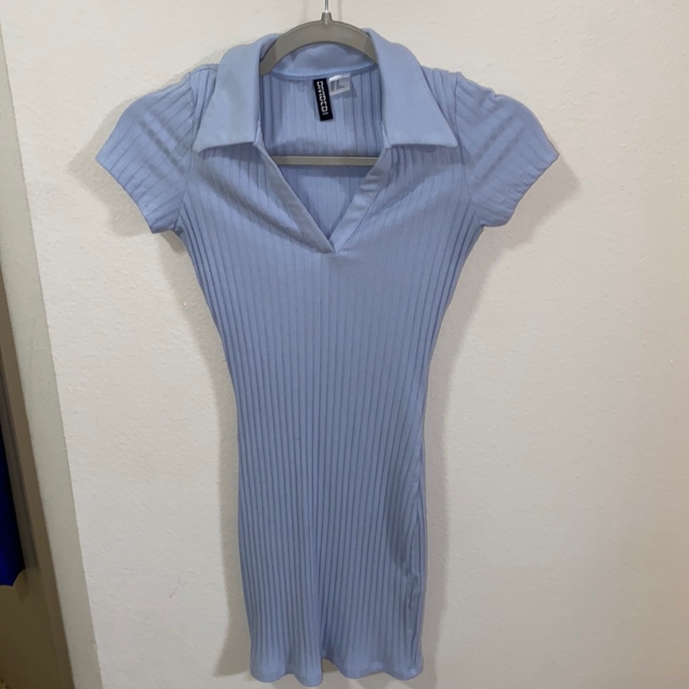 H&M Bodycon collared dress